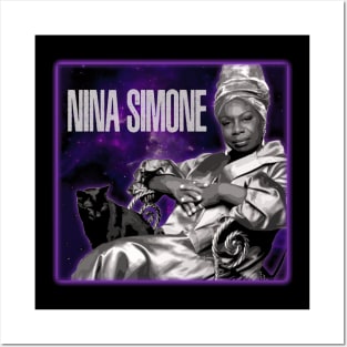Nina Simone's Jazz Odyssey Visualizing Musical Mastery Posters and Art